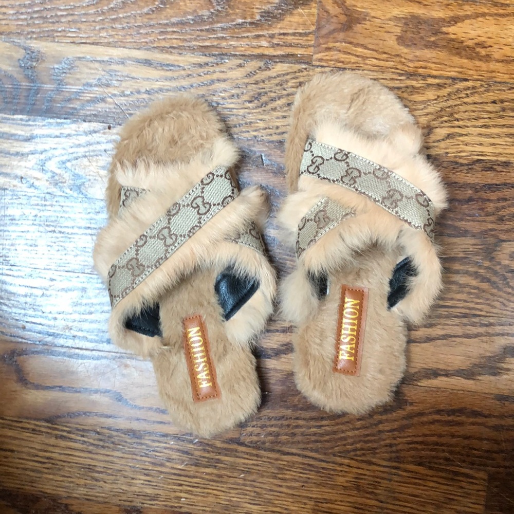 Gucci inspired slippers